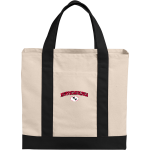 New Philadelphia Quaker Ladies <span class="pdp-name-mascot">New Philadelphia Quaker Ladies</span> Port Authority Cotton Canvas Two-Tone Tote Front Thumbnail