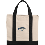 Bishop Noll Warriors <span class="pdp-name-mascot">Bishop Noll Warriors</span> Port Authority Cotton Canvas Two-Tone Tote Front Thumbnail
