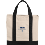 Traders Point Knights <span class="pdp-name-mascot">Traders Point KnightS</span> Port Authority Cotton Canvas Two-Tone Tote Front Thumbnail
