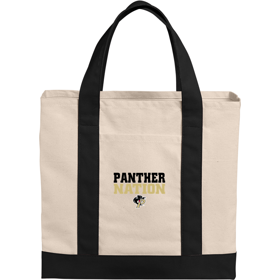 Providence Panthers <span class="pdp-name-mascot">Providence Panthers</span> Port Authority Cotton Canvas Two-Tone Tote