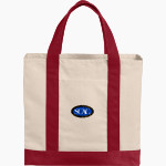 Southern Collegiate Athletic Conference Port Authority Cotton Canvas Two-Tone Tote Front Thumbnail