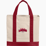 Spring Lake Lakers <span class="pdp-name-mascot">Spring Lake Lakers</span> Port Authority Cotton Canvas Two-Tone Tote Front Thumbnail