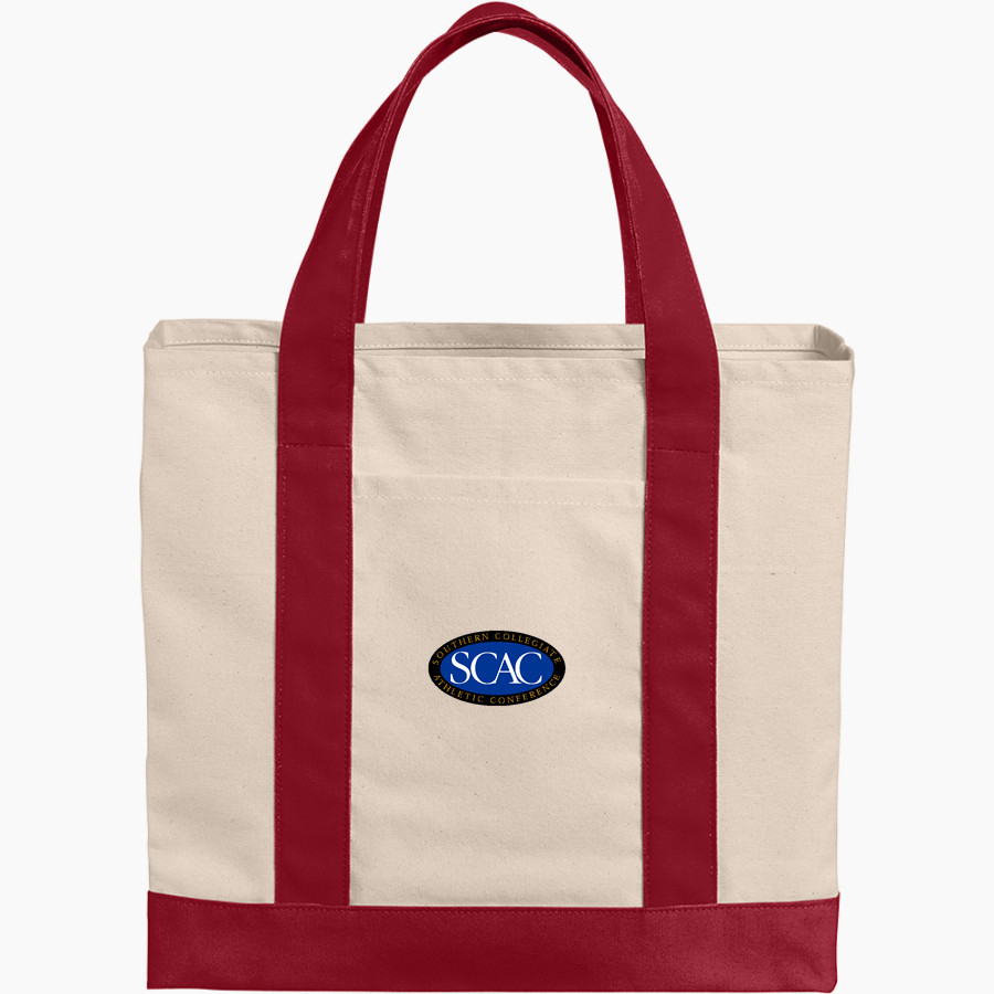 Southern Collegiate Athletic Conference Port Authority Cotton Canvas Two-Tone Tote