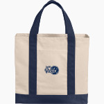 Rt. 12 Pickle Rt. 12 Pickle <span class="pdp-name-mascot">Rt. 12 Pickle</span> Port Authority Cotton Canvas Two-Tone Tote Front Thumbnail