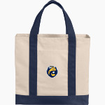 UC Santa Cruz Banana Slugs Port Authority Cotton Canvas Two-Tone Tote Front Thumbnail