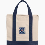 William Blount Governors Port Authority Cotton Canvas Two-Tone Tote Front Thumbnail