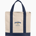 STAR SPENCER HIGH SCHOOL BOBCATS <span class="pdp-name-mascot">STAR SPENCER BOBCATS</span> Port Authority Cotton Canvas Two-Tone Tote Front Thumbnail