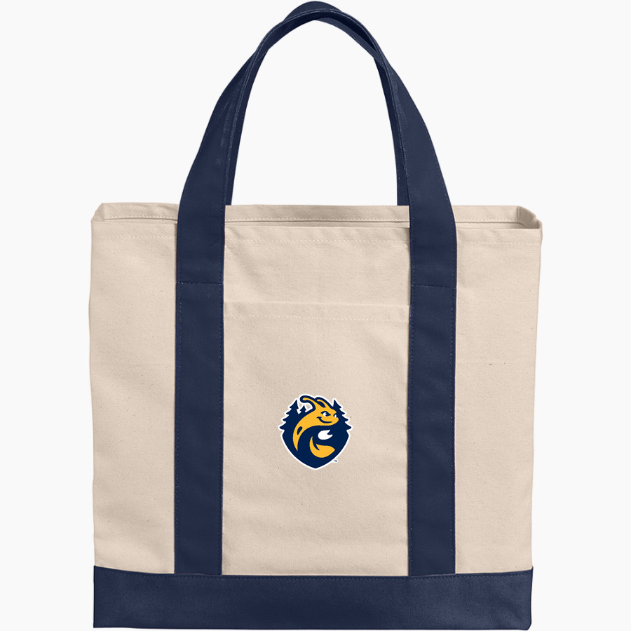 UC Santa Cruz Banana Slugs Port Authority Cotton Canvas Two-Tone Tote