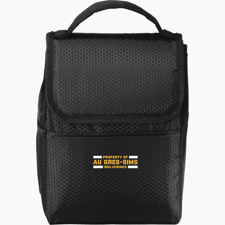 Au Gres-Sims HIGH SCHOOL WOLVERINES <span class="pdp-name-mascot">AU GRES - SIMS WOLVERINES</span> Port Authority Lunch Bag Cooler