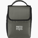 Porter Pandas official sideline store <span class="pdp-name-mascot">Porter Elementary School Pandas</span> Port Authority Lunch Bag Cooler Front Thumbnail