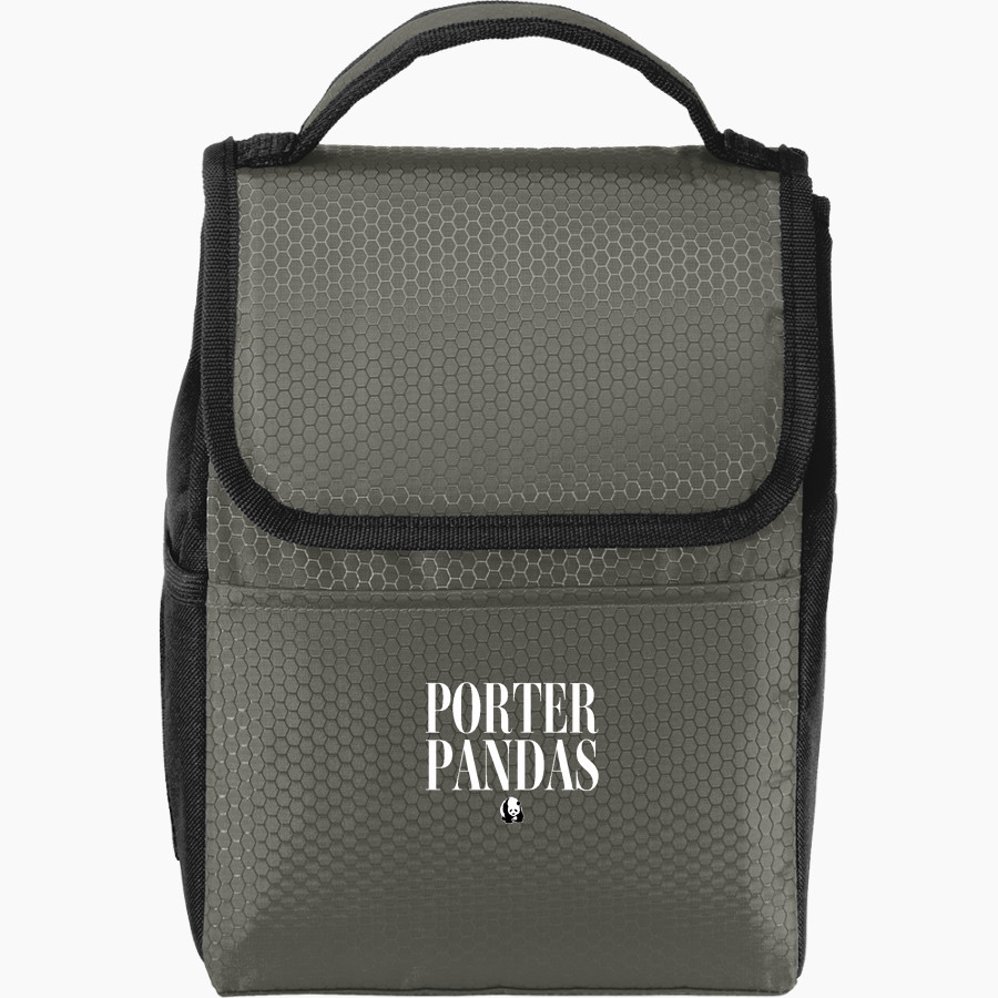 Porter Pandas official sideline store <span class="pdp-name-mascot">Porter Elementary School Pandas</span> Port Authority Lunch Bag Cooler