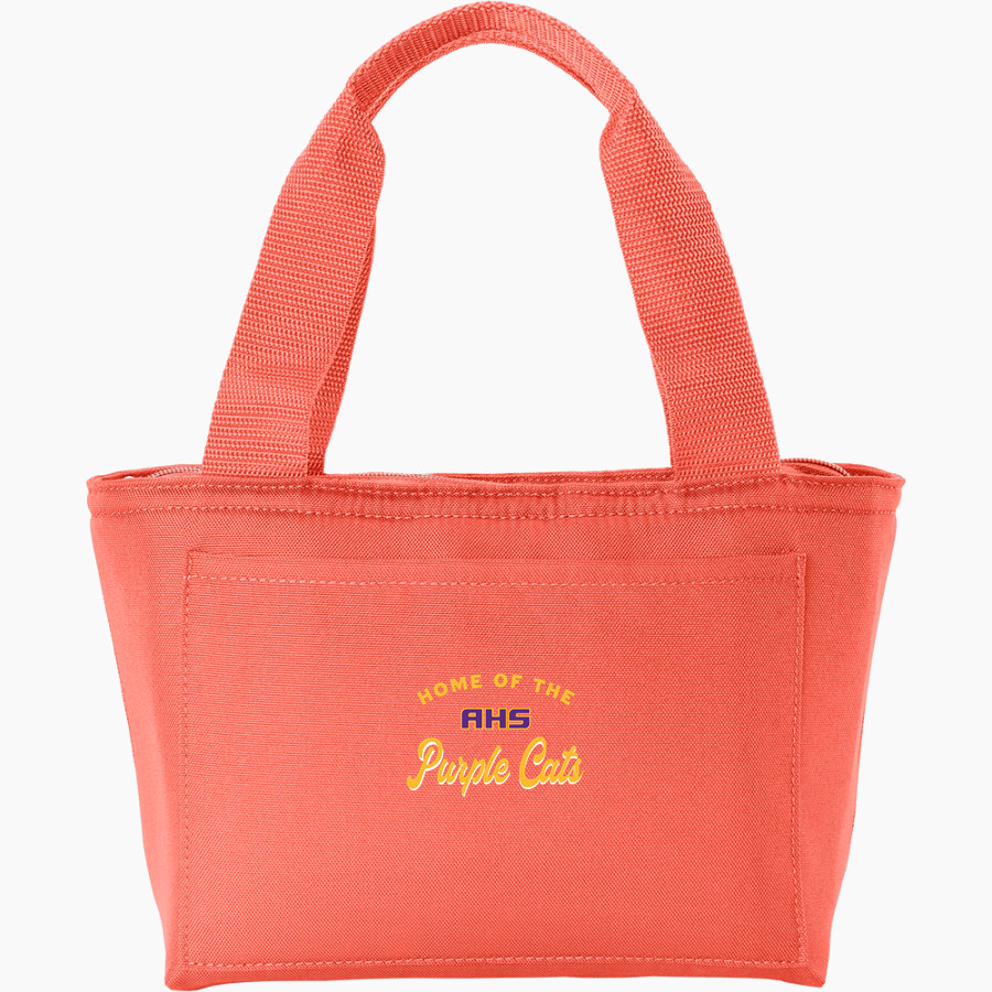 Ariton Purple Cats <span class="pdp-name-mascot">Ariton Purple Cats</span> Port Authority Insulated Lunch Tote
