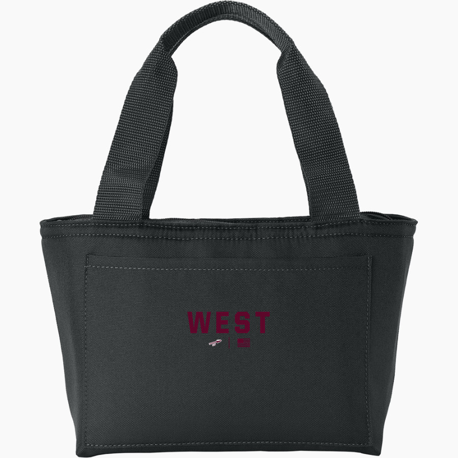 WEST HIGH SCHOOL WAHAWKS <span class="pdp-name-mascot">WEST WAHAWKS</span> Port Authority Insulated Lunch Tote