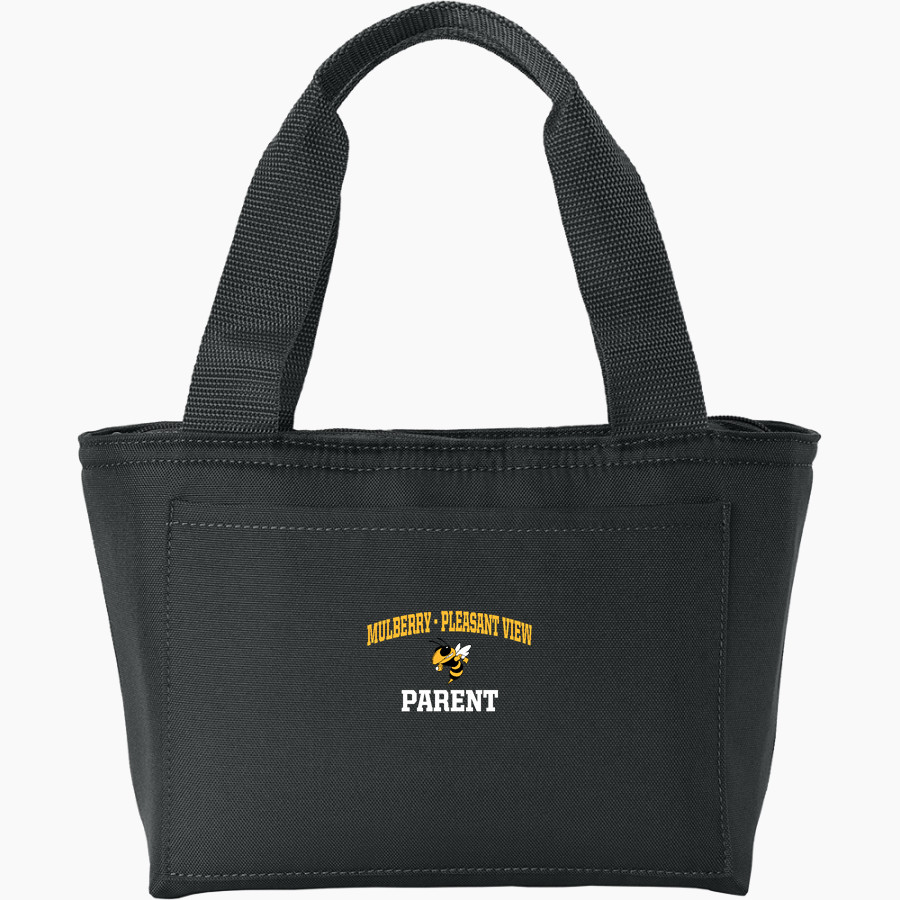 Mulberry - Pleasant View Yellowjackets <span class="pdp-name-mascot">Mulberry - Pleasant View Yellowjackets</span> Port Authority Insulated Lunch Tote