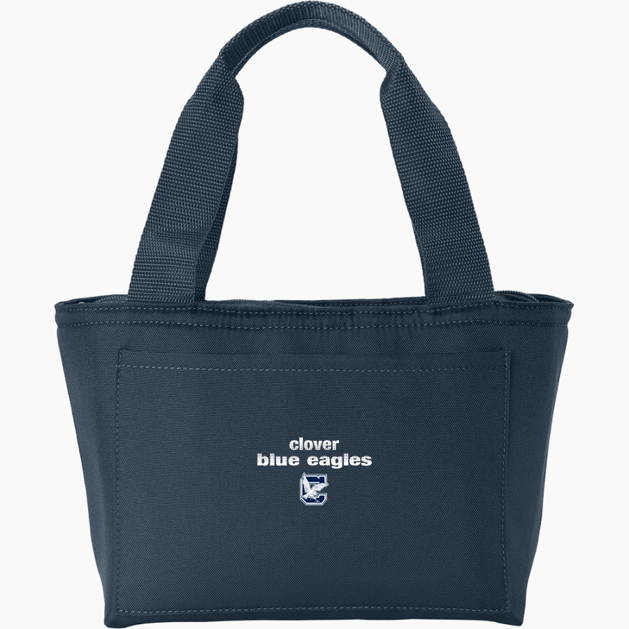 CLOVER HIGH SCHOOL BLUE EAGLES <span class="pdp-name-mascot">CLOVER BLUE EAGLES</span> Port Authority Insulated Lunch Tote