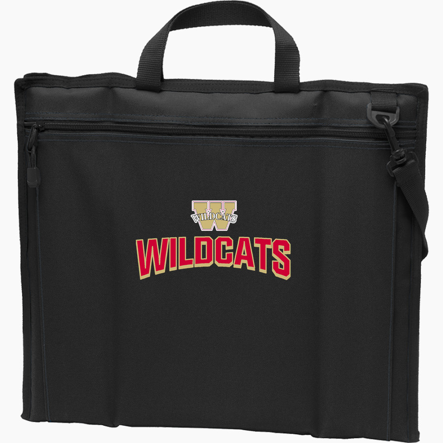 CYPRESS WOODS HIGH SCHOOL WILDCATS Port Authority Stadium Seat