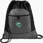 SCTCC Cyclones Online Apparel Store <span class="pdp-name-mascot">St Cloud Cyclones</span> Port Authority Pocket Cinch Pack Front Thumbnail