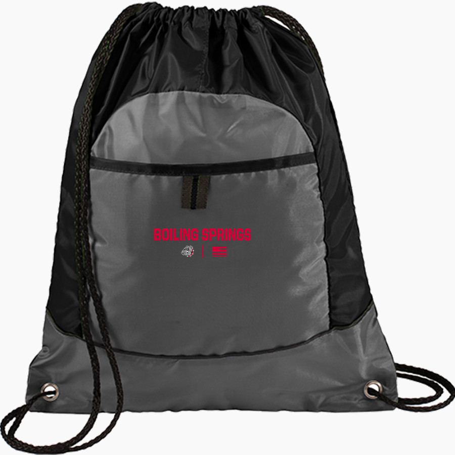 Boiling Springs Middle School bulldogs offical sideline store Port Authority Pocket Cinch Pack