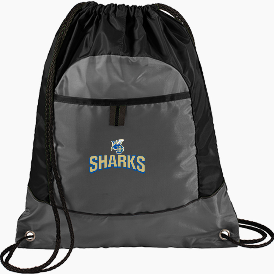 Divine Savior Academy Sharks <span class="pdp-name-mascot">Divine Savior Sharks</span> Port Authority Pocket Cinch Pack