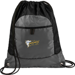 HUGHES Hammerheads <span class="pdp-name-mascot">HUGHES ELEMENTARY SCHOOL</span> Port Authority Pocket Cinch Pack Front Thumbnail