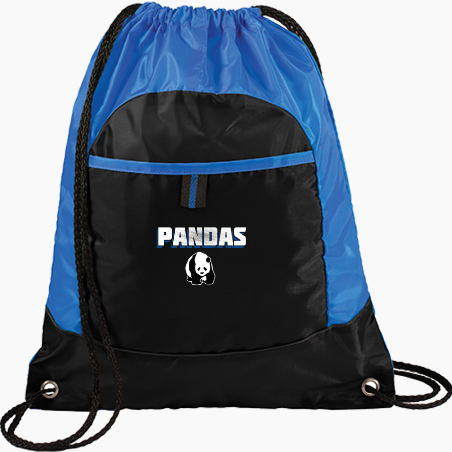 Porter Pandas official sideline store <span class="pdp-name-mascot">Porter Elementary School Pandas</span> Port Authority Pocket Cinch Pack