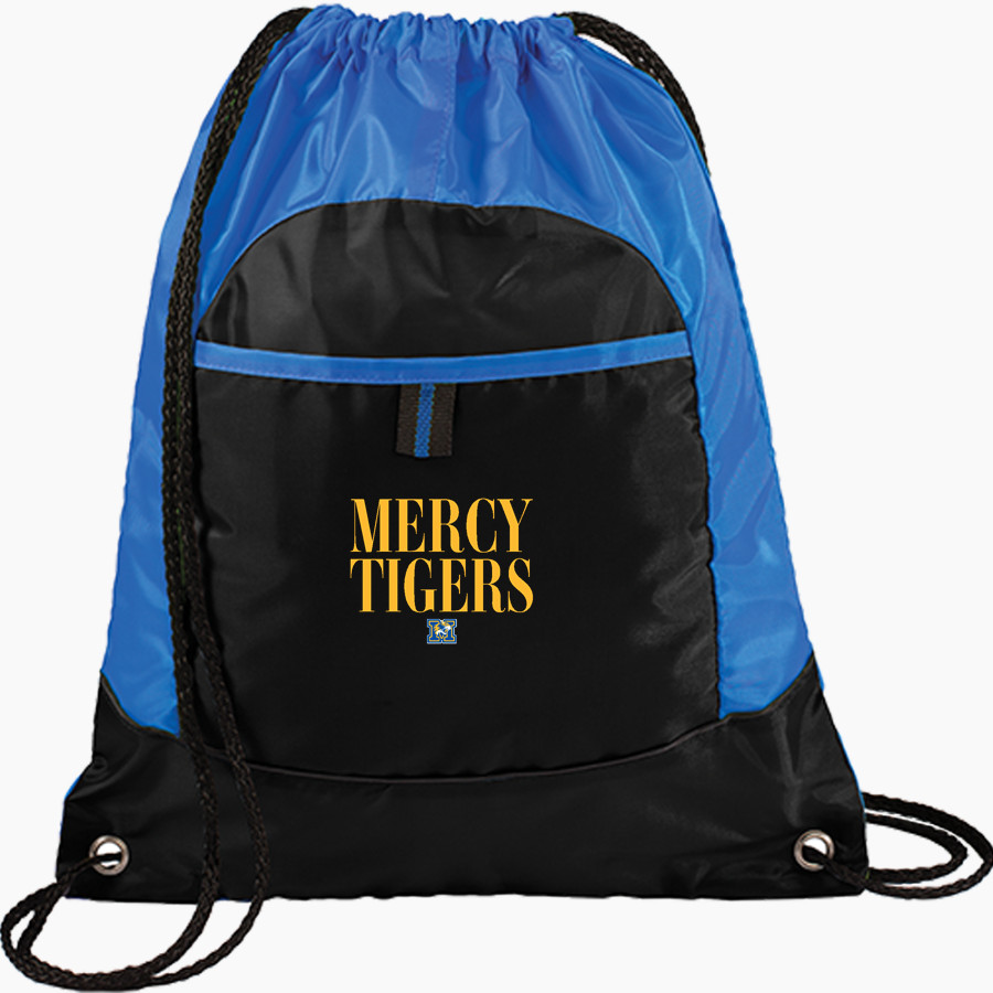 Mercy High School Tigers Online Store Port Authority Pocket Cinch Pack