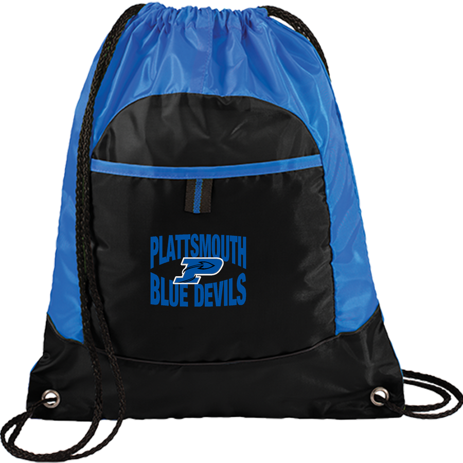 Plattsmouth High School Blue Devils <span class="pdp-name-mascot">Plattsmouth High School Blue Devils</span> Port Authority Pocket Cinch Pack