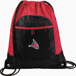 UW River Falls Falcons Port Authority Pocket Cinch Pack Front Thumbnail