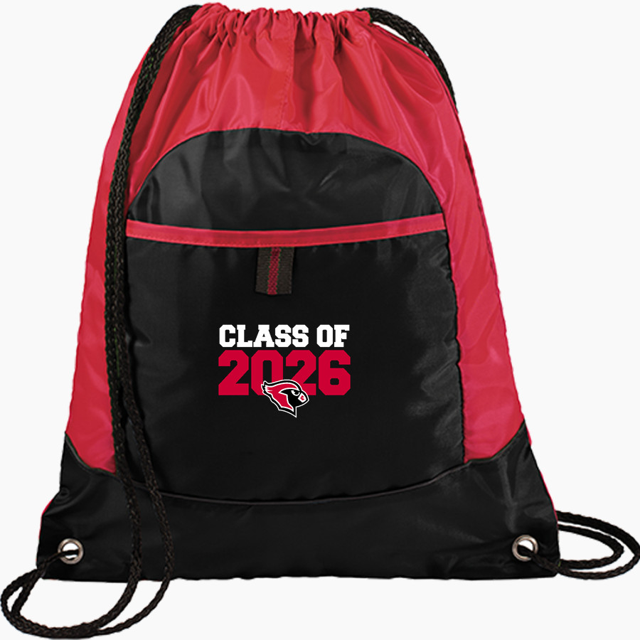 LINCOLN HIGH SCHOOL CARDINALS <span class="pdp-name-mascot">LINCOLN CARDINALS</span> Port Authority Pocket Cinch Pack