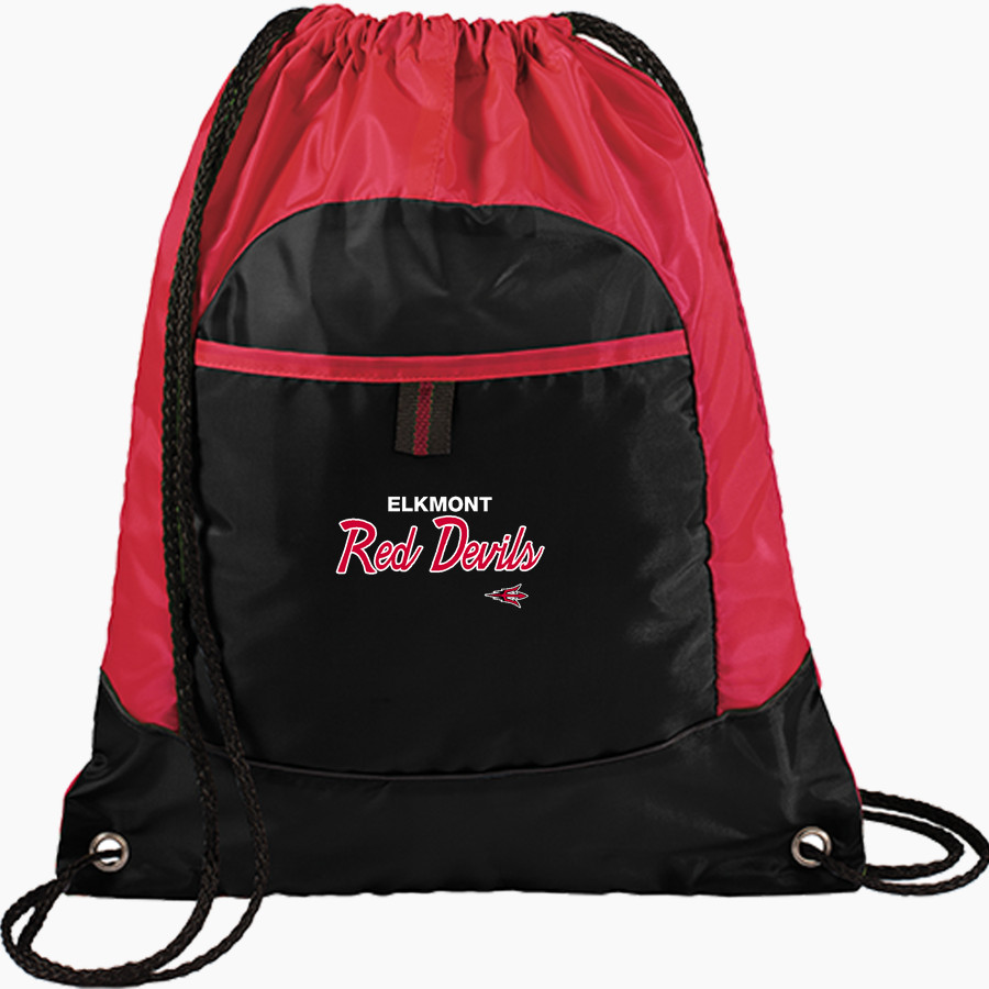 ELKMONT HIGH SCHOOL RED DEVILS <span class="pdp-name-mascot">ELKMONT RED DEVILS</span> Port Authority Pocket Cinch Pack