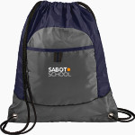 Sabot School Sabot School <span class="pdp-name-mascot">STONY POINT SCHOOL</span> Port Authority Pocket Cinch Pack Front Thumbnail