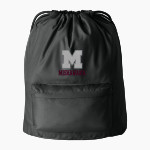 Mishawaka Cavemen Port Authority Diamond Pocket Cinch Front Thumbnail