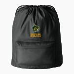 BENBROOK MIDDLE HIGH SCHOOL BOBCATS <span class="pdp-name-mascot">BENBROOK MIDDLE BOBCATS</span> Port Authority Diamond Pocket Cinch Front Thumbnail