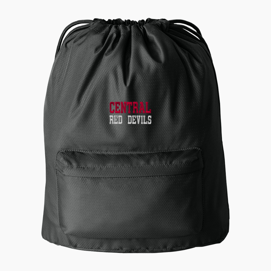 CENTRAL HIGH SCHOOL RED DEVILS <span class="pdp-name-mascot">CENTRAL RED DEVILS</span> Port Authority Diamond Pocket Cinch