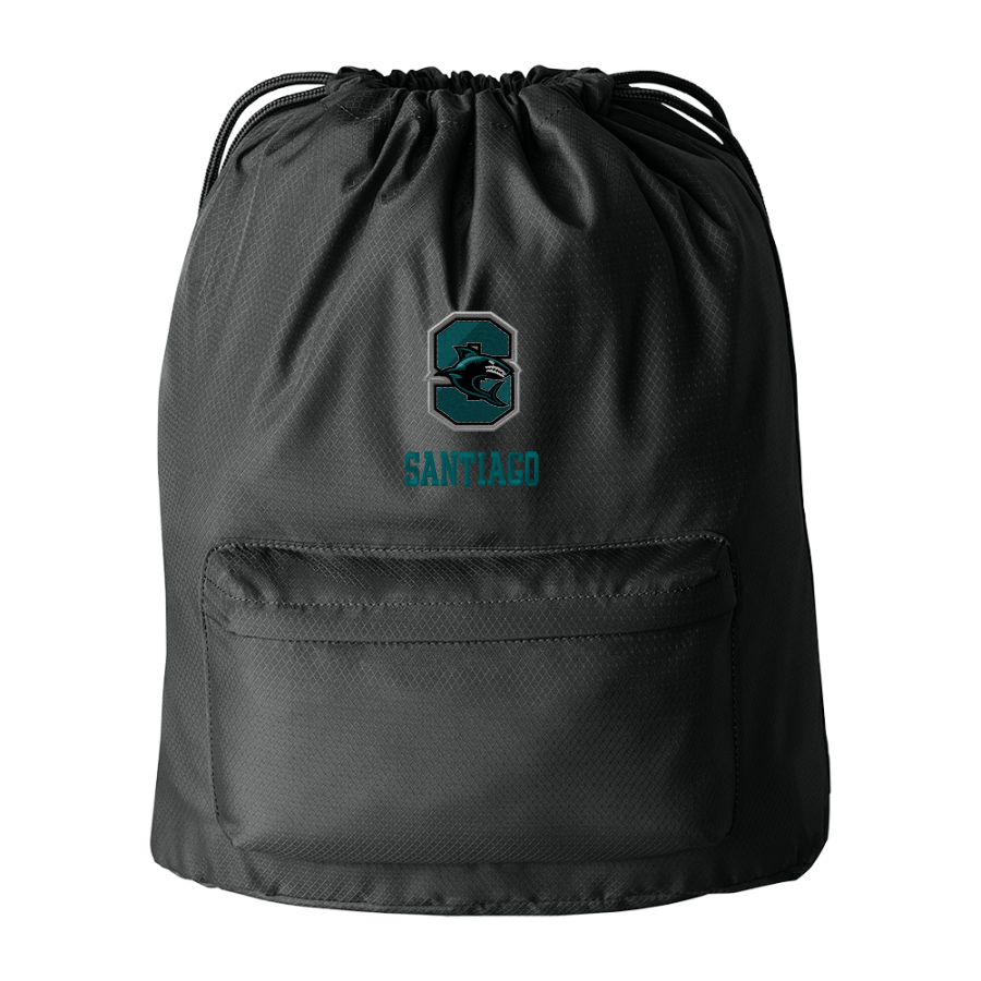 SANTIAGO HIGH SCHOOL SHARKS <span class="pdp-name-mascot">SANTIAGO SHARKS</span> Port Authority Diamond Pocket Cinch