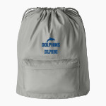 BARTLE Dolphins <span class="pdp-name-mascot">BARTLE ELEMENTARY SCHOOL Dolphins</span> Port Authority Diamond Pocket Cinch Front Thumbnail