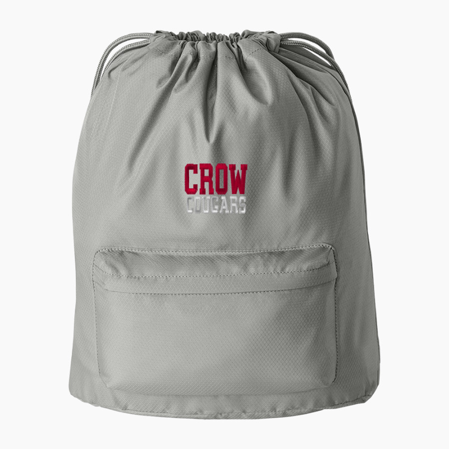 CROW HIGH SCHOOL Cougars Online Store <span class="pdp-name-mascot">CROW COUGARS</span> Port Authority Diamond Pocket Cinch
