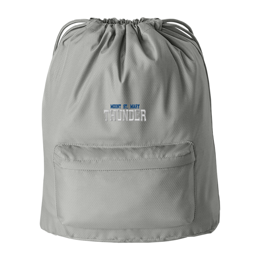 Mount St. Mary Academy believe in the boom <span class="pdp-name-mascot">Mount Saint Mary Academy Thunder</span> Port Authority Diamond Pocket Cinch
