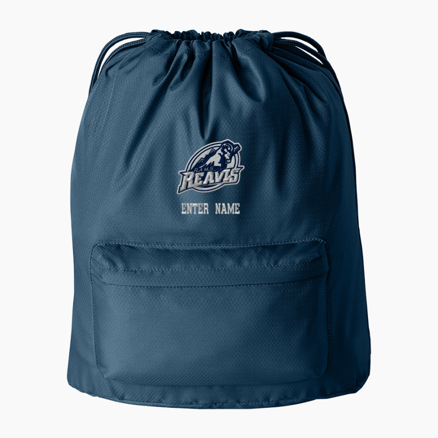 REAVIS HIGH SCHOOL RAMS Port Authority Diamond Pocket Cinch