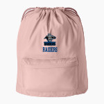 Zion Lutheran Raiders Port Authority Diamond Pocket Cinch Front Thumbnail