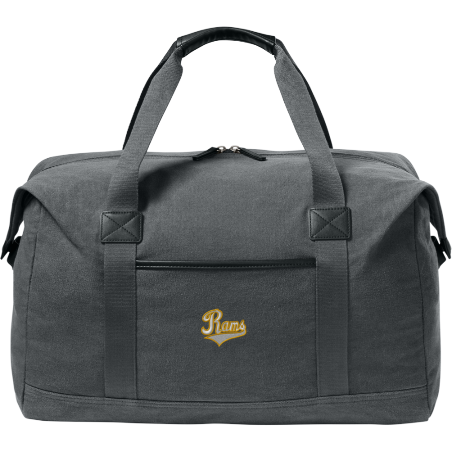 Worth Rams <span class="pdp-name-mascot">Worth Rams</span> Port Authority Washed Canvas Duffel