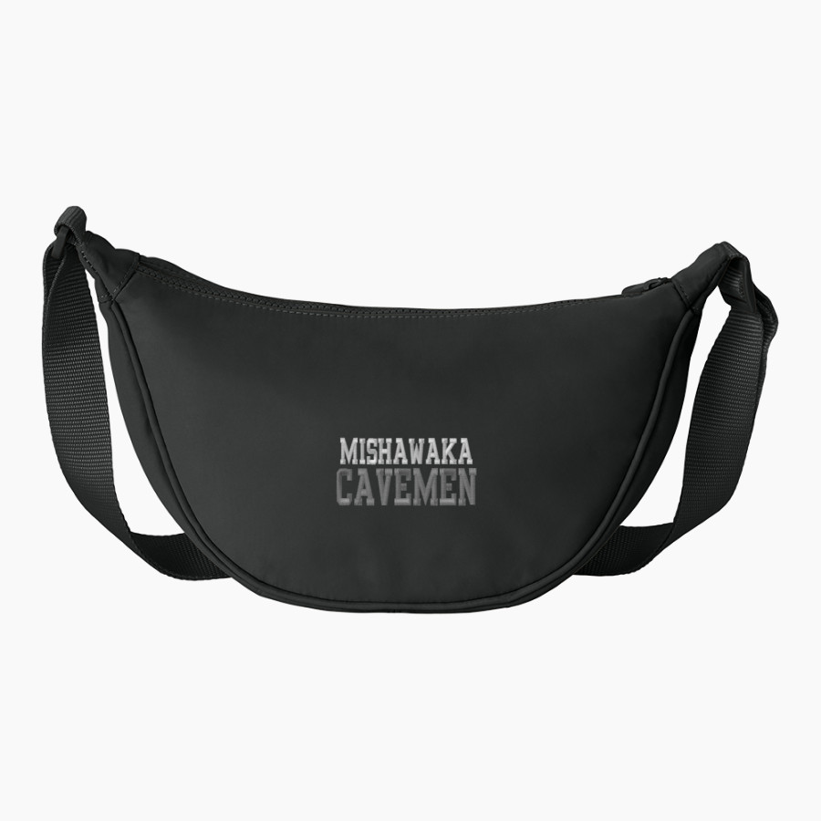 Mishawaka Cavemen <span class="pdp-name-mascot">Mishawaka Cavemen</span> Port Authority Matte Crossbody