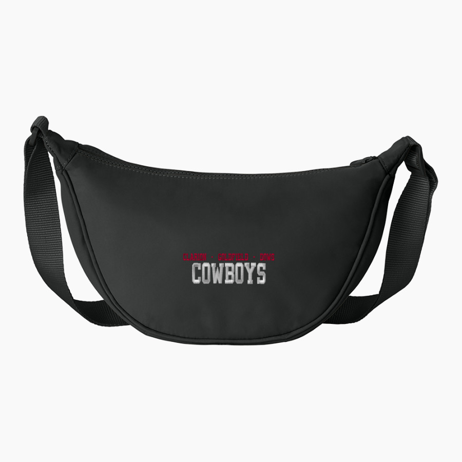 CLARION-GOLDFIELD-DOWS HIGH SCHOOL COWBOYS <span class="pdp-name-mascot">CLARION - GOLDFIELD COWBOYS</span> Port Authority Matte Crossbody
