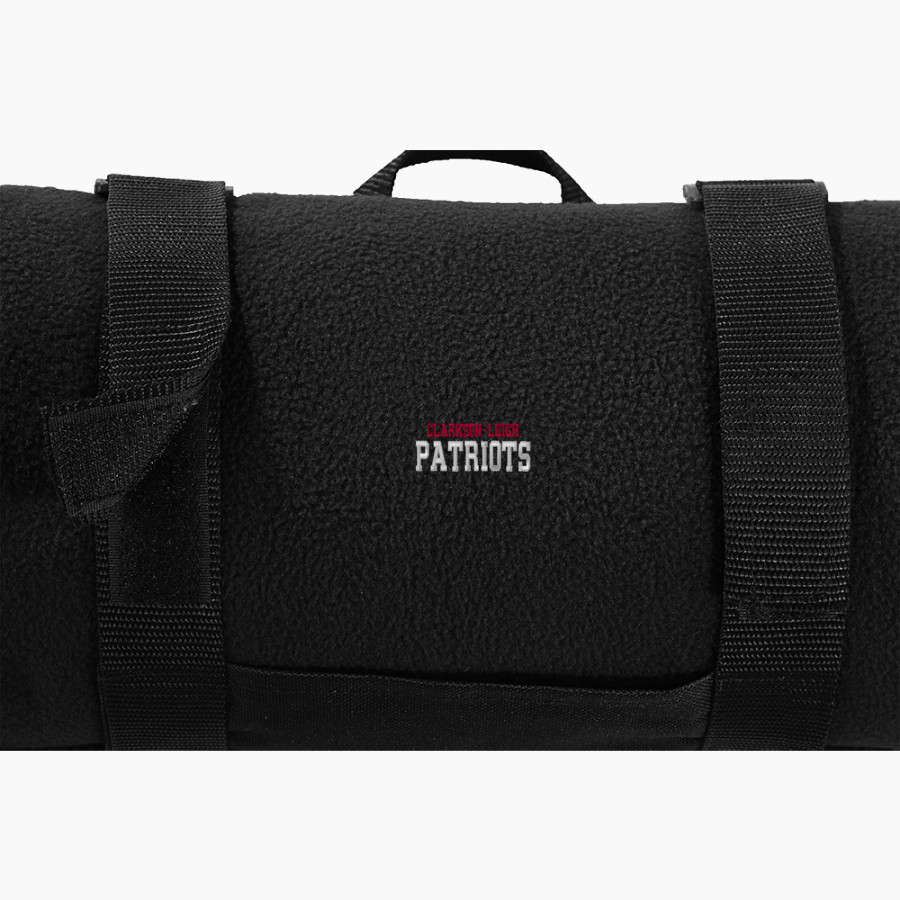 Clarkson-Leigh Patriots <span class="pdp-name-mascot">Clarkson-Leigh Patriots</span> Port Authority Value Fleece Blanket with Strap
