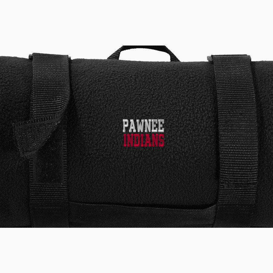 Pawnee Indians <span class="pdp-name-mascot">Pawnee Indians</span> Port Authority Value Fleece Blanket with Strap