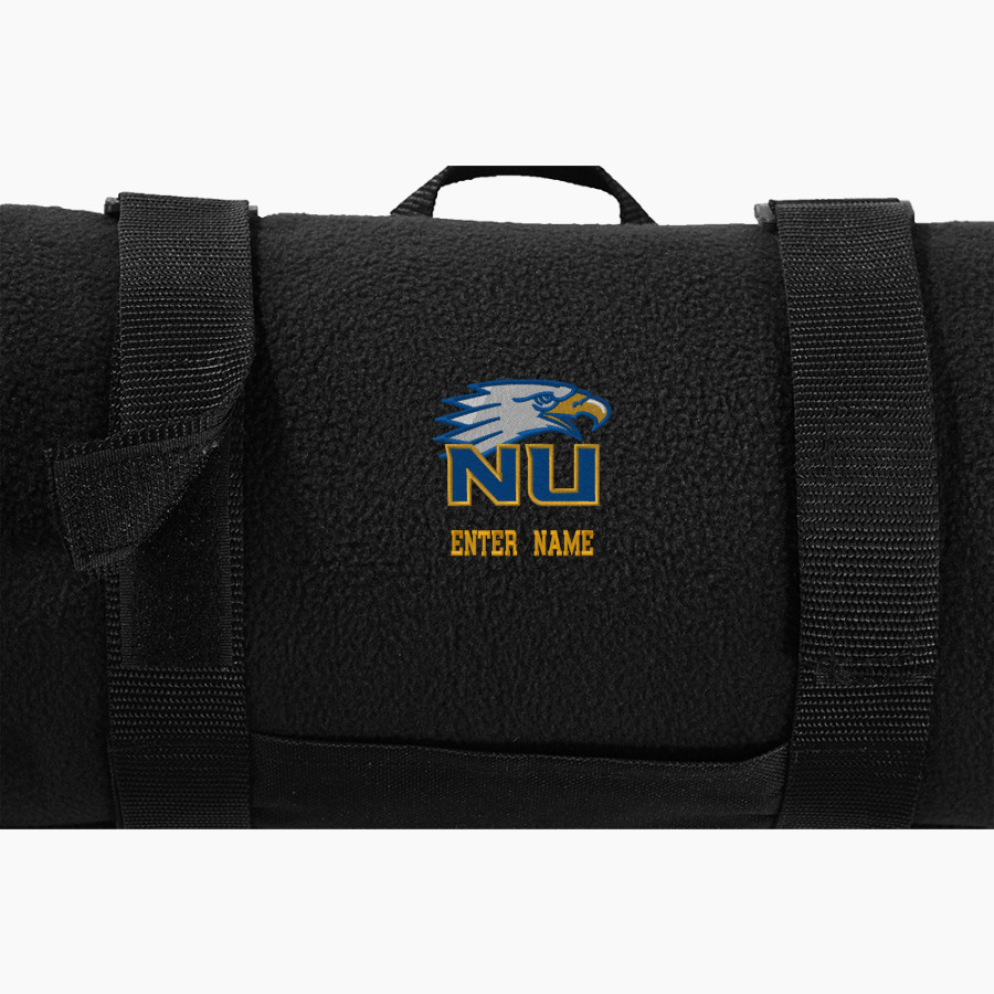 Northwest University Eagles Online Store Port Authority Value Fleece Blanket with Strap