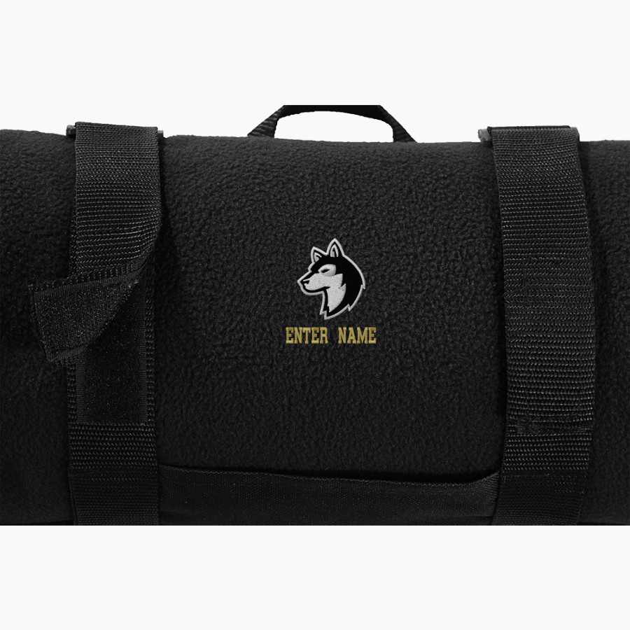 BATTLE MOUNTAIN HIGH SCHOOL HUSKIES <span class="pdp-name-mascot">BATTLE MOUNTAIN HUSKIES</span> Port Authority Value Fleece Blanket with Strap