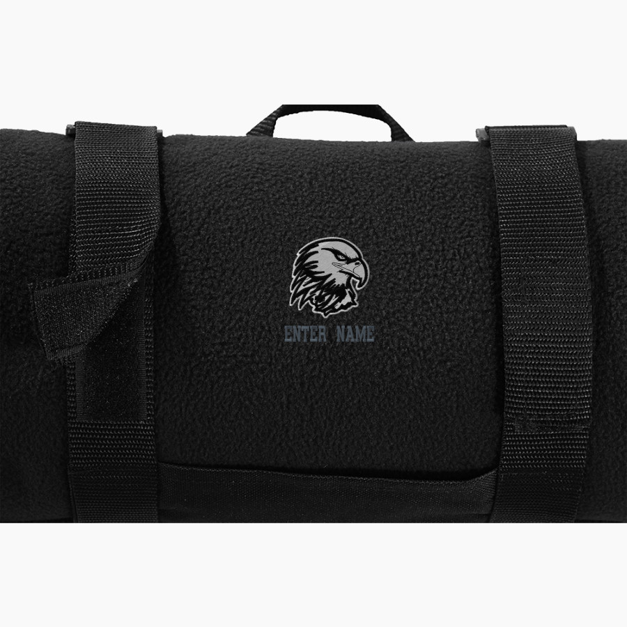 HANCOCK COLLEGE PREP HIGH SCHOOL EAGLES Port Authority Value Fleece Blanket with Strap