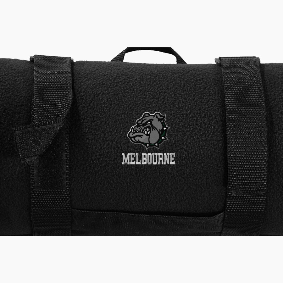 MELBOURNE HIGH SCHOOL BULLDOGS <span class="pdp-name-mascot">MELBOURNE BULLDOGS</span> Port Authority Value Fleece Blanket with Strap