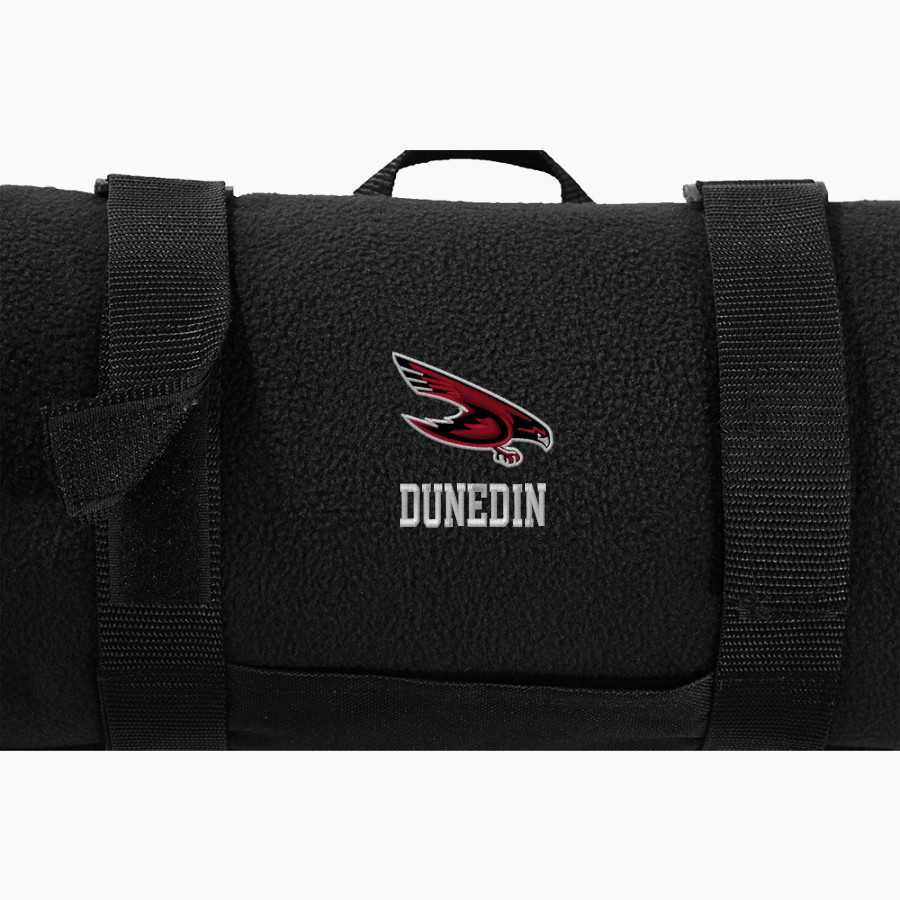 Dunedin Falcons Port Authority Value Fleece Blanket with Strap
